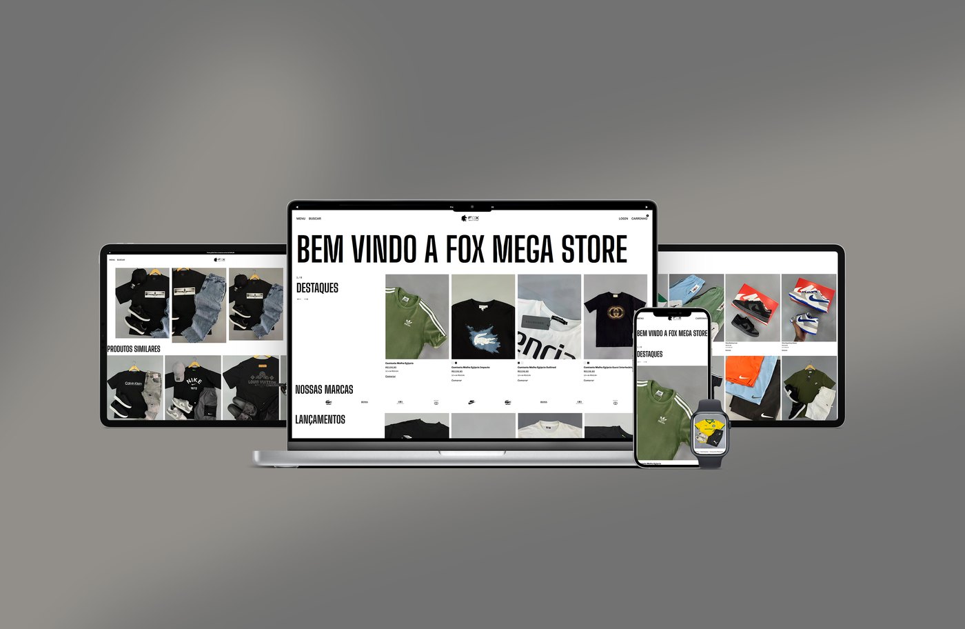 E-commerce Fox Megastore