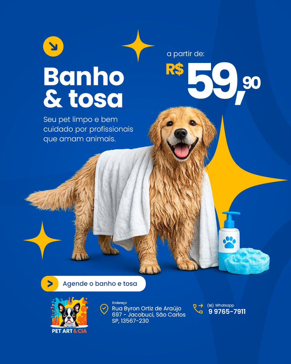 Criativo Pet Shop Banho e Tosa