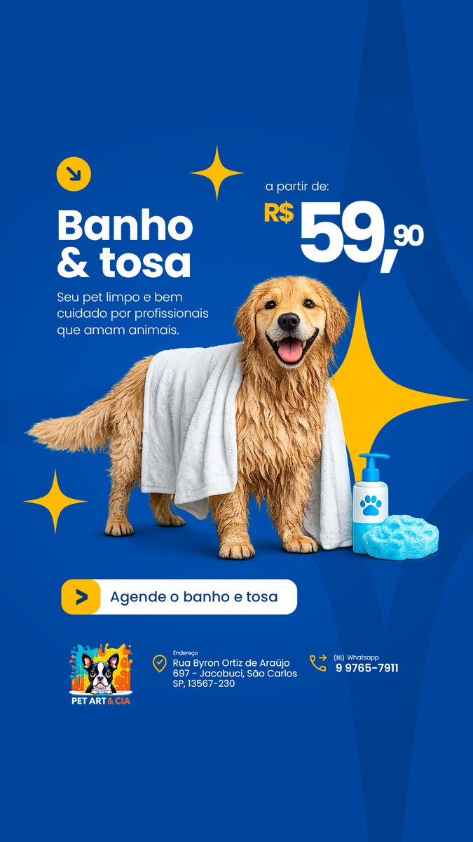 Criativo Pet Shop Story